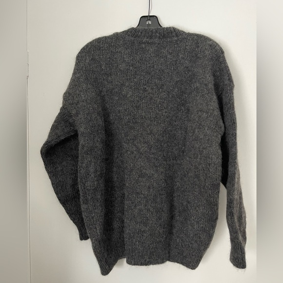 Skall Studio Lucy Knit- Charcoal Gray Wool NWT - Picture 4 of 5